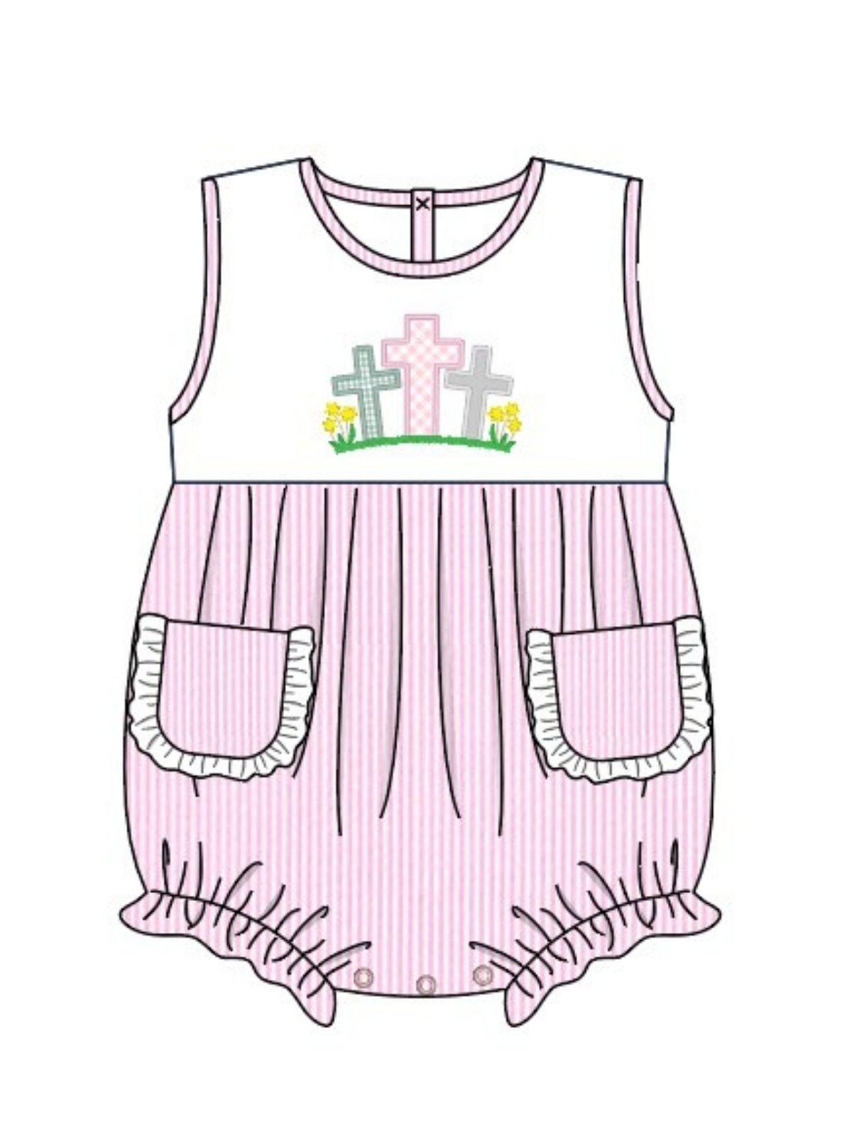 Third Day Bubble Romper - Girls