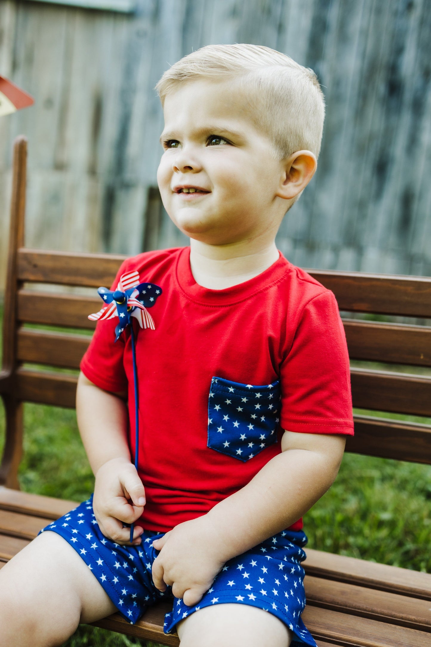 American Dream Short Set