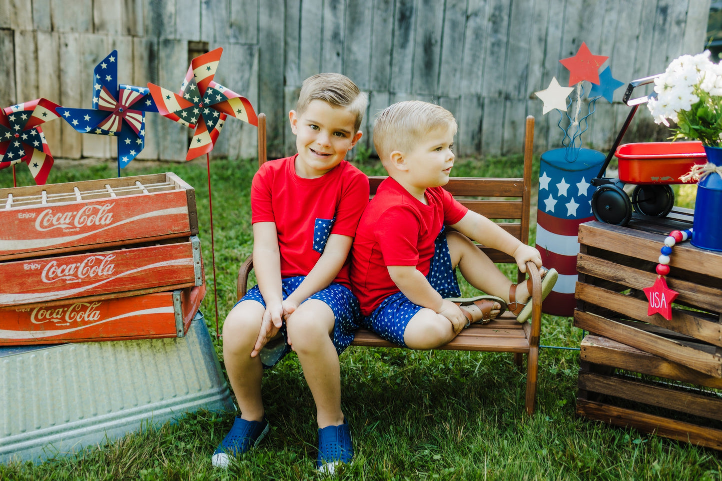 American Dream Short Set