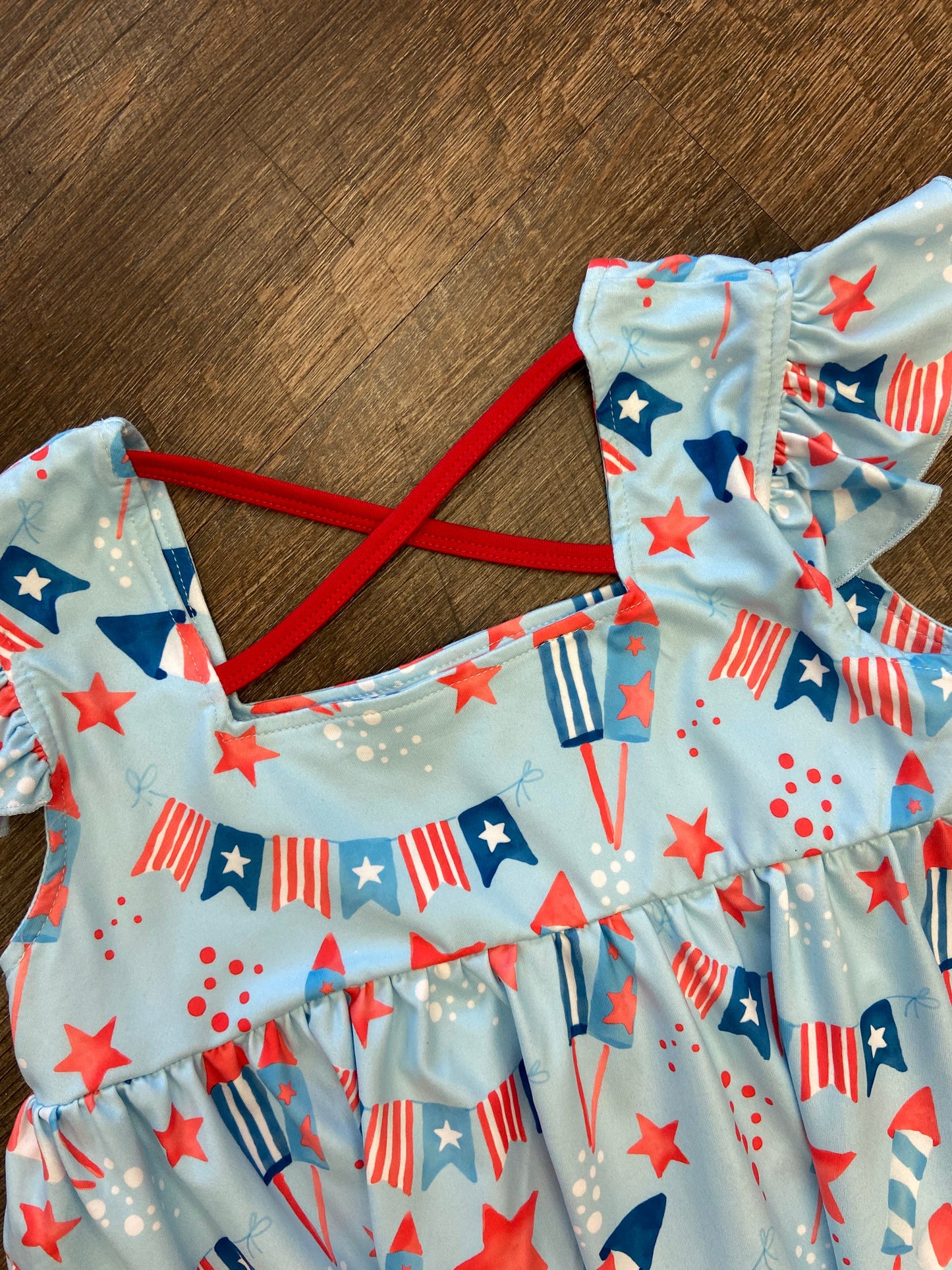 Little Firecracker Short Set - Girls