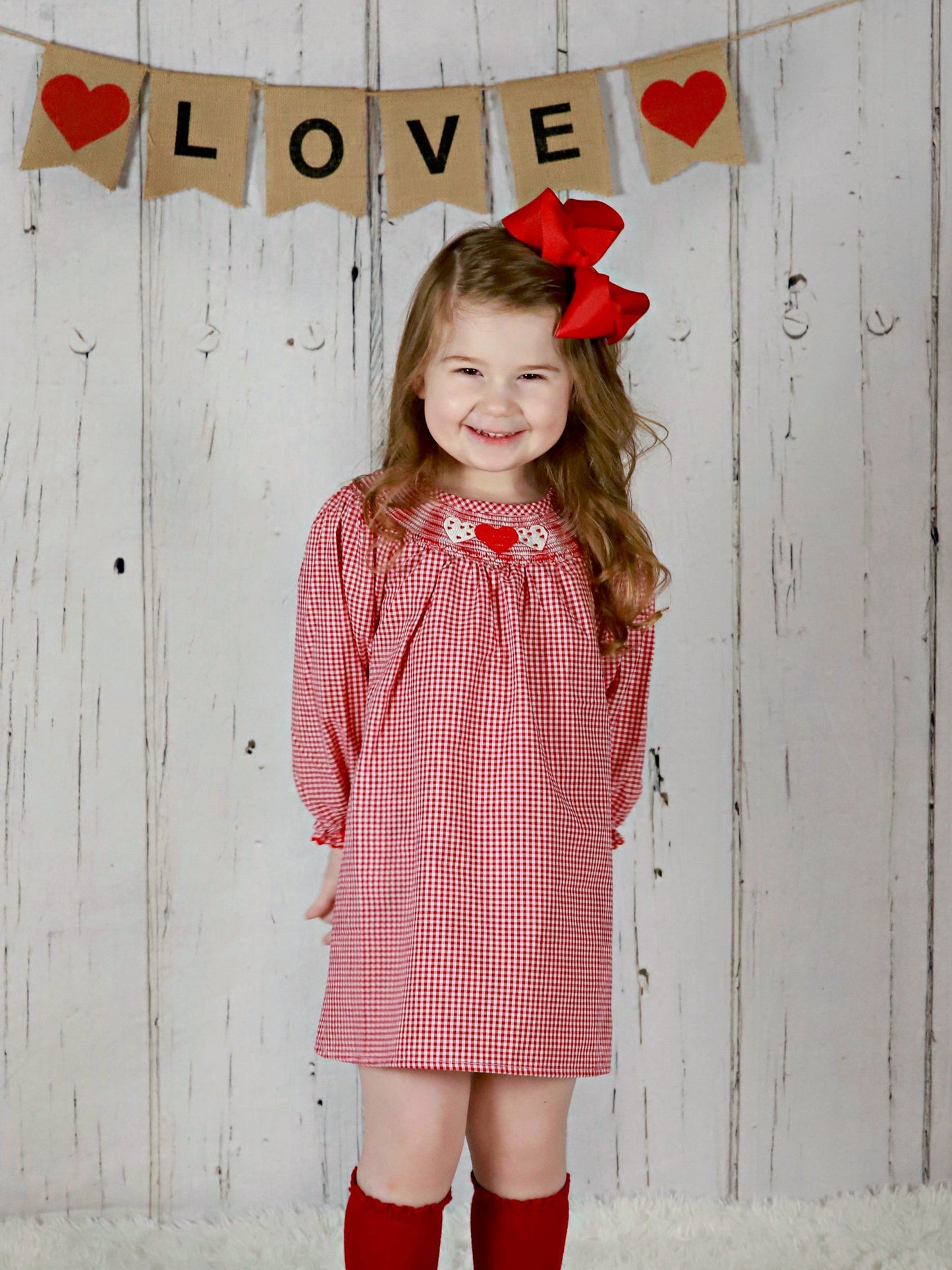 Sweetheart Smocked Dress