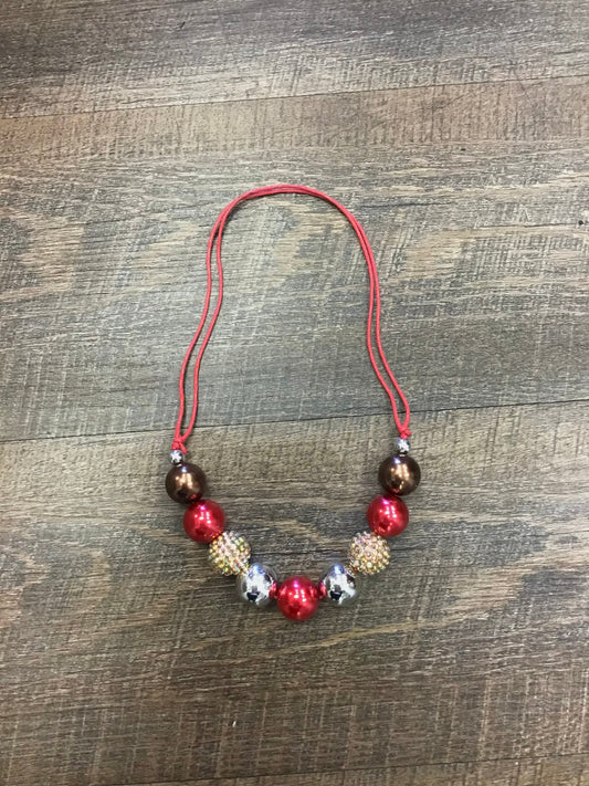 Adjustable Bead Necklace - Party